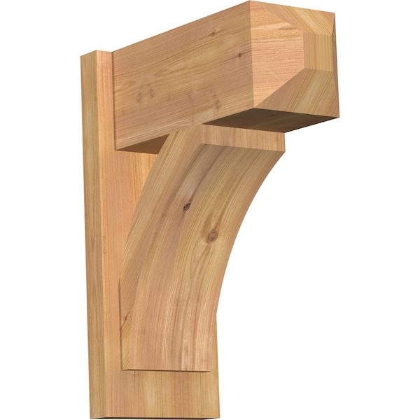 Ekena Millwork Thorton Craftsman Smooth Outlooker, Western Red Cedar, 7 1/2"W x 16"D x 20"H OUT08X16X20THR04SWR - main